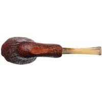 Savinelli Autograph Autograph Sandblasted Bent Dublin (6mm)