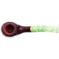 Savinelli Autograph Autograph Sandblasted Bent Egg (6mm)