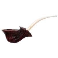 Savinelli Autograph Autograph Sandblasted Freehand Fan (6mm)