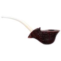 Savinelli Autograph Autograph Sandblasted Freehand Fan (6mm)