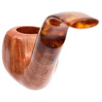 Savinelli Autograph Autograph Smooth Natural Paneled Pot (6) (6mm)