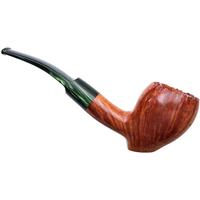 Savinelli Autograph Autograph Smooth Natural Bent Egg Sitter (6) (6mm)