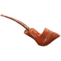 Savinelli Autograph Autograph Smooth Natural Paneled Bent Dublin (000) (6mm)