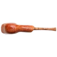 Savinelli Autograph Autograph Smooth Natural Paneled Bent Dublin (000) (6mm)