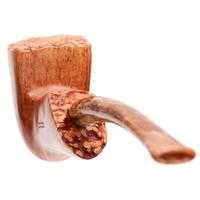 Savinelli Autograph Autograph Smooth Natural Paneled Bent Dublin (000) (6mm)