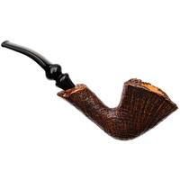 Savinelli Autograph Autograph Sandblasted Bent Dublin (6mm)