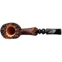 Savinelli Autograph Autograph Sandblasted Bent Dublin (6mm)