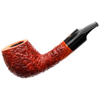 Winslow Crown Rusticated Bent Billiard (9mm) (Viking)