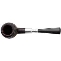 Abe Herbaugh Sandblasted Billiard with Silver Spigot