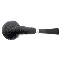 Former Sandblasted Bent Billiard with Silver (9mm)