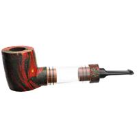 Werner Mummert Sandblasted Deco Reverse Calabash Poker