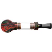 Werner Mummert Sandblasted Deco Reverse Calabash Poker