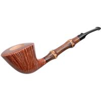 Claudio Cavicchi Brown Smooth Bent Dublin with Bamboo