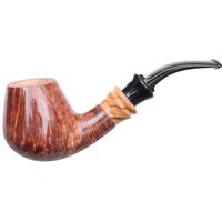 Claudio Cavicchi Brown Smooth Bent Brandy with Olivewood