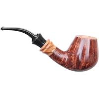Claudio Cavicchi Brown Smooth Bent Brandy with Olivewood