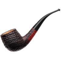 Claudio Cavicchi Black Sandblasted Bent Billiard