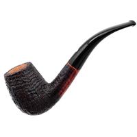 Claudio Cavicchi Black Sandblasted Bent Billiard