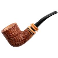 Claudio Cavicchi Brown Sandblasted Bent Pot