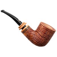 Claudio Cavicchi Brown Sandblasted Bent Pot