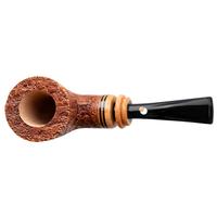 Claudio Cavicchi Brown Sandblasted Bent Pot