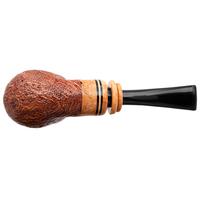 Claudio Cavicchi Brown Sandblasted Bent Pot