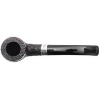 Dunhill Shell Briar White Spot Bent Billiard with Silver (120) (F/T) (3049) (2021)