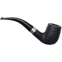 Dunhill Shell Briar The White Spot Bent Billiard with Silver (120) (F/T) (3145) (2021)