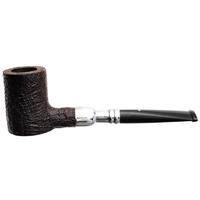 Dunhill Two Pipe Set Bruyere/Shell Briar with Silver Spigot (with Tamper and Ventage Case)