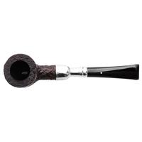 Dunhill Two Pipe Set Bruyere/Shell Briar with Silver Spigot (with Tamper and Ventage Case)