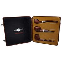 Dunhill Three Pipe Daily Set Cumberland with Silver (with Ventage Case)
