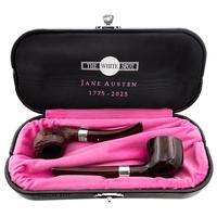 Dunhill The White Spot Two Pipe Set Jane Austen Cumberland (2108) (14/55)
