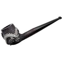 Dunhill Dragon Pipe Shell Briar with Silver and Rubies (2025)