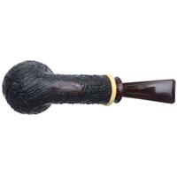 Bill Shalosky Sandblasted Bent Billiard with Boxwood (597)