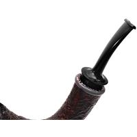 Bill Shalosky Sandblasted Bent Dublin with Fordite (726)