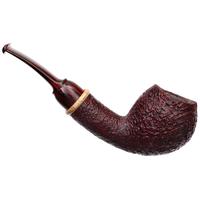 Bill Shalosky Sandblasted Apple with Pyinma Burl (742)