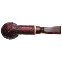 Bill Shalosky Sandblasted Apple with Pyinma Burl (742)