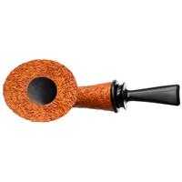 Bill Shalosky Sandblasted Bent Dublin with Gabon Ebony (759)