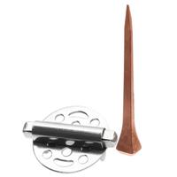 Eltang Basic Rusticated Natural Poker with Wind Cap and Tamper