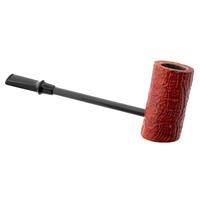 Eltang Basic Sandblasted Red Poker with Wind Cap and Tamper