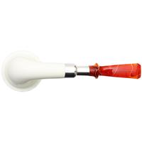 IMP Meerschaum Smooth Calabash with Silver (with Case)