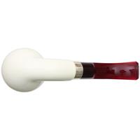 IMP Meerschaum Smooth Bent Apple with Silver (with Case) (9mm)