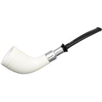 IMP Meerschaum Smooth Dublin with Silver (with Case)