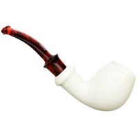 IMP Meerschaum Smooth Bent Egg (with Case) (9mm)