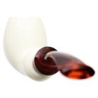 IMP Meerschaum Smooth Bent Egg (with Case) (9mm)