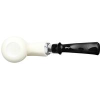 IMP Meerschaum Smooth Poker with Silver (with Case)