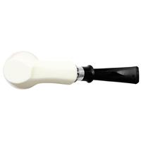 IMP Meerschaum Smooth Poker with Silver (with Case)