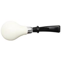 IMP Meerschaum Smooth Volcano with Silver (with Case)