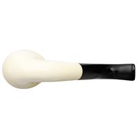 IMP Meerschaum Spot Carved Bent Billiard (with Case) (9mm)