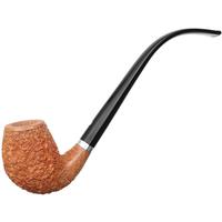Ser Jacopo Rusticated Bent Egg Churchwarden with Silver (R2) (Spongia) (9mm)