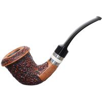 Ser Jacopo Domina 2021 Rusticated Calabash Sitter with Silver (R1) (D) (12) (9mm)